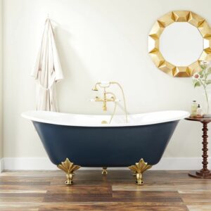 styles and colors of cast iron bathtubs