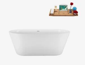 freestanding acrylic bathtub