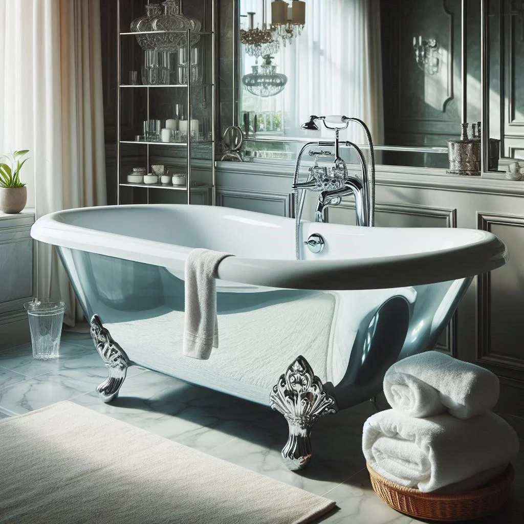 Keep Your Acrylic Clawfoot Bathtub Sparkling- Cleaning Tips