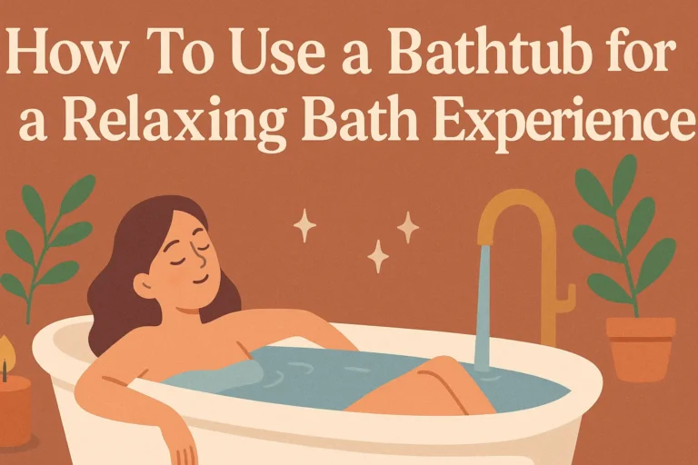 How To Use a Bathtub for a Relaxing Bath Experience min
