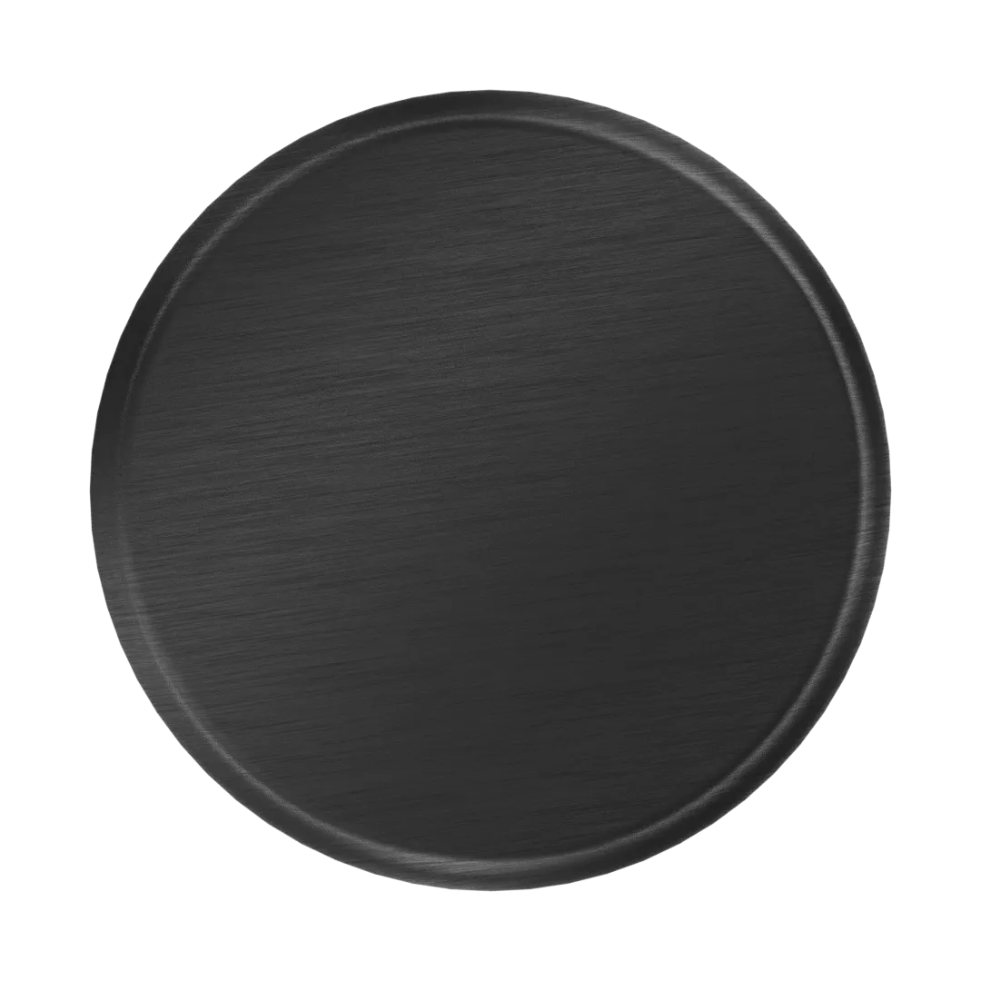 Brushed black