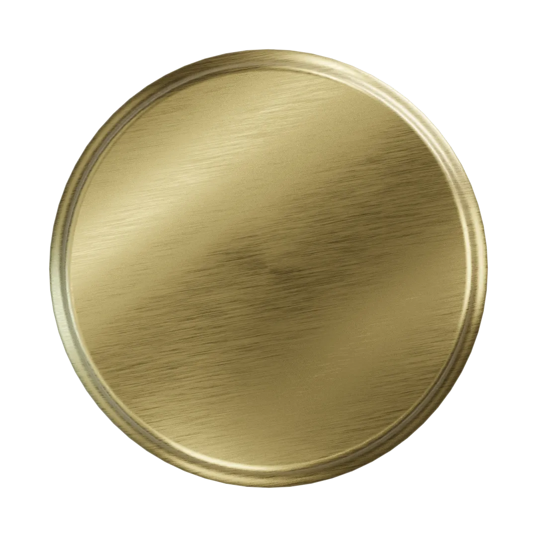 Brushed gold